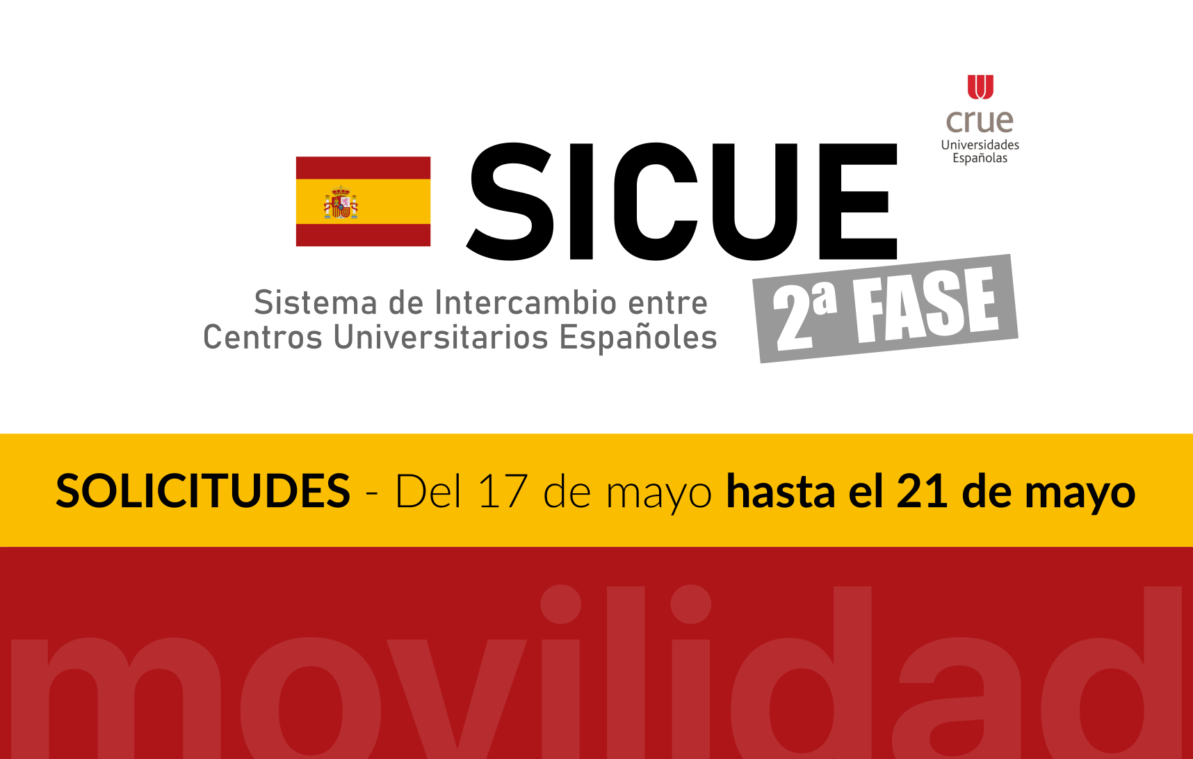 ⚠️ SICUE 21/22